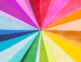 Painted Color Wheel Timelapse