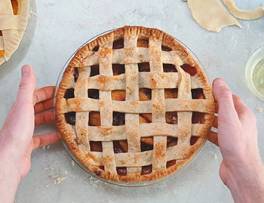 40-Second Lattice Pie Crust