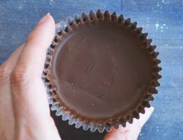 Dark Chocolate PB&J Cups Timelapse