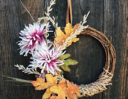 Fall Wreath: 9/27/16