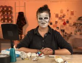 Spooky Ghoul Makeup: 10/18/18