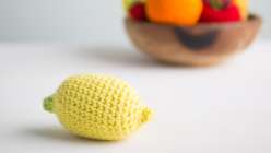 Crocheted Lemon