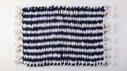 Woven Finger-Knit Rug