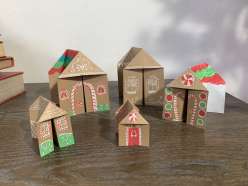 Paper Holiday Village: 12/13/18