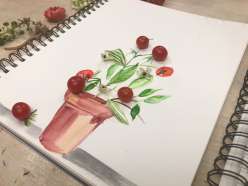 Watercolor Fragments with Kristy Rice: 8/15/19