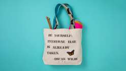 Stencil a Statement Tote