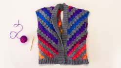 Crochet the Reignbow Vest