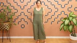 Draft and Sew a Button-Down Jumpsuit