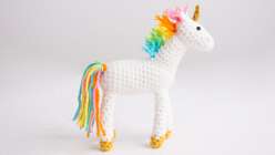 Crocheted Unicorn