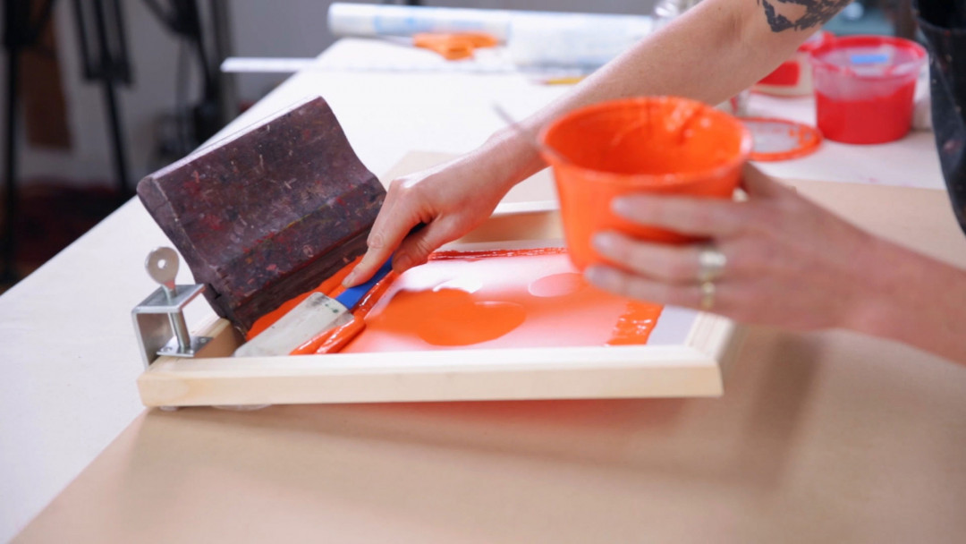 Screen Printing for Beginners by Hilary Williams Creativebug