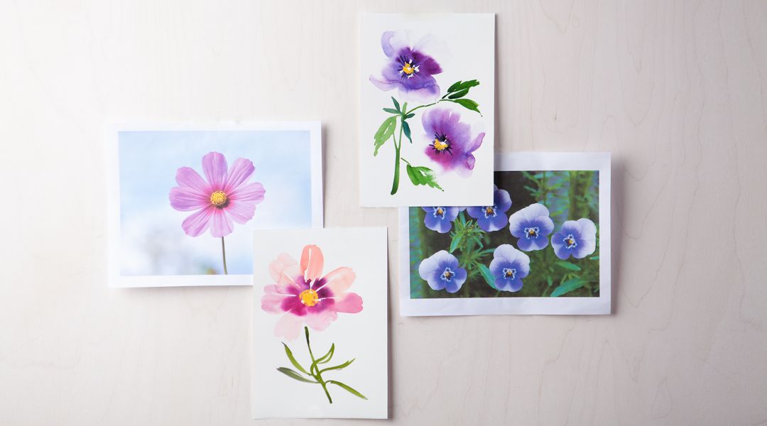 Daily Painting Challenge: 31 Flowers to Paint with Yao Cheng