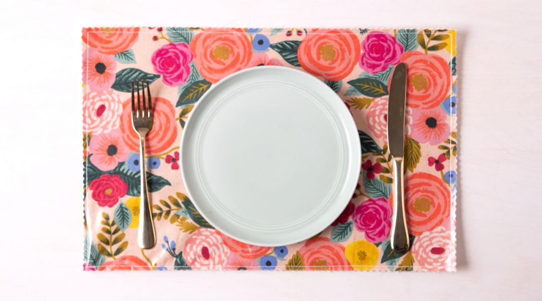 Oilcloth Placemats: 7/4/19