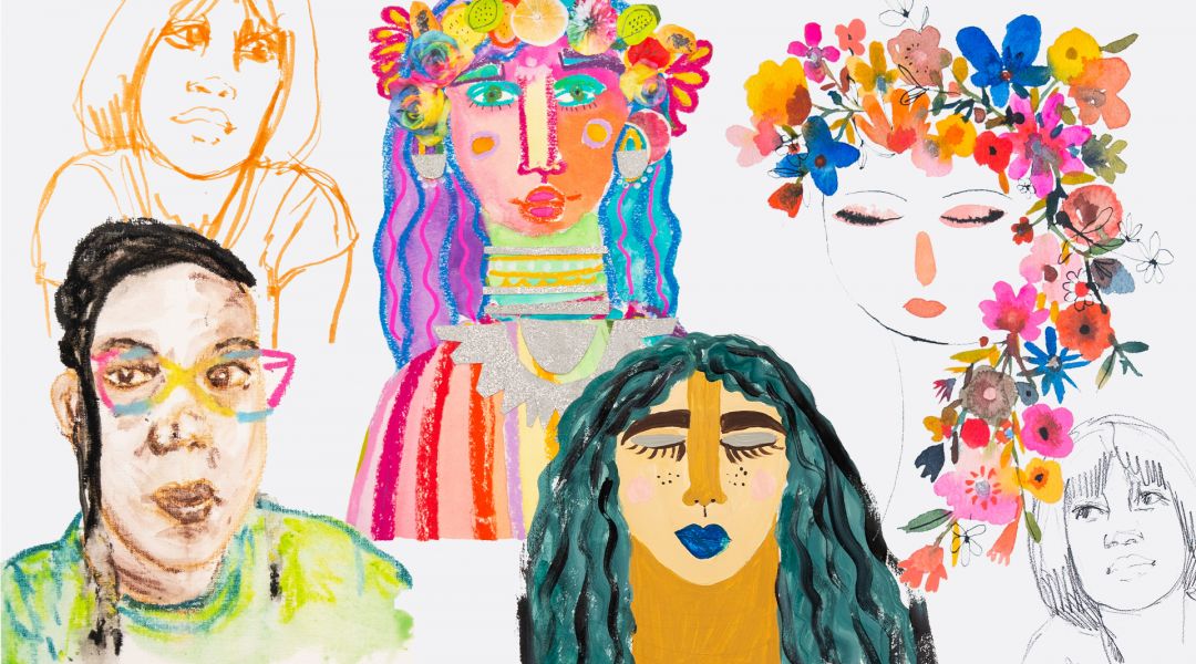 Mixtape: 5 Ways to Draw & Paint Women