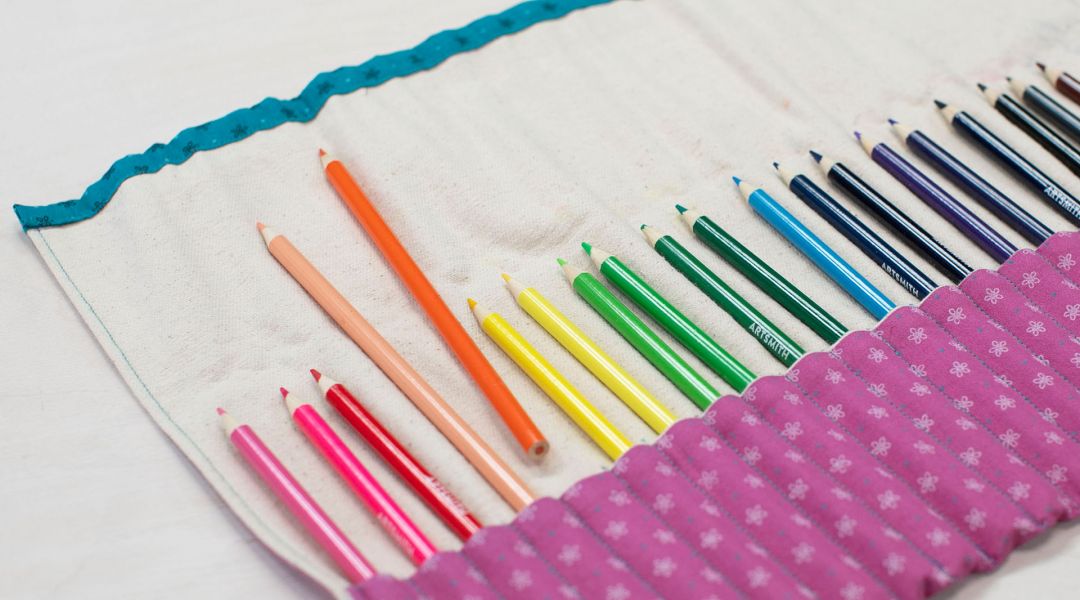Sew a Paintbrush and Pencil Roll