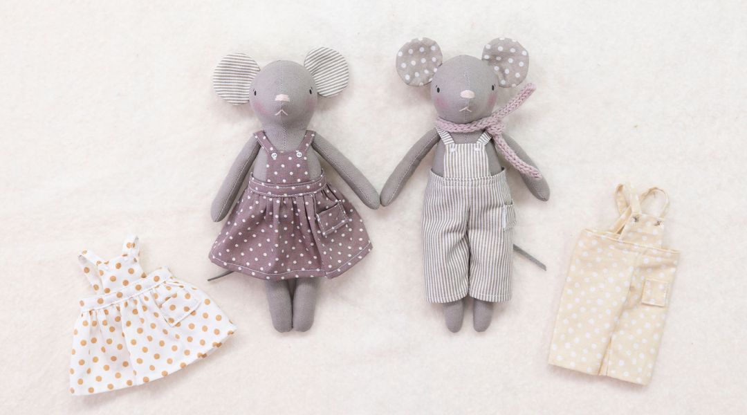 Sew a Mouse Doll