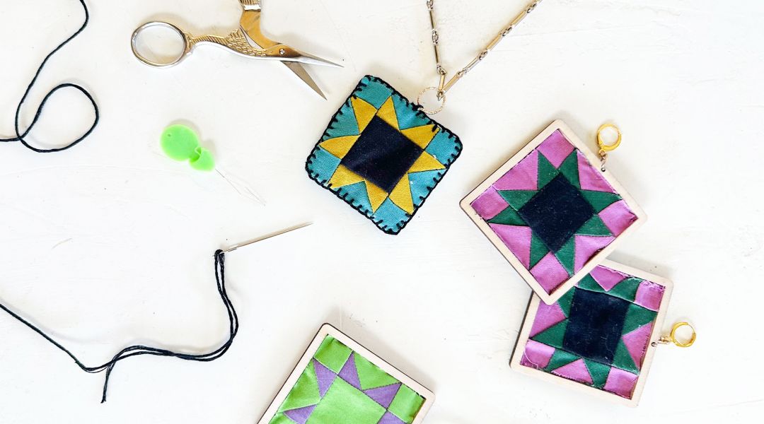 Crafting Together: Quilted Runway Accessories with Sadie and Meg