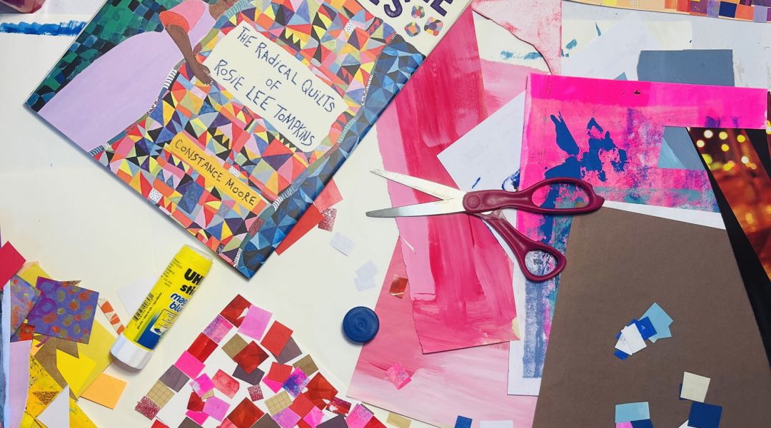 Crafting Together: Paper Collage Quilts with Constance Moore