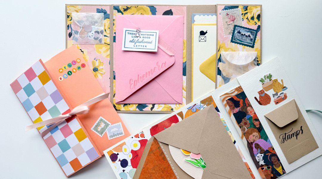 Creativebug x Paper Source Live: Pen Pal Packet Workshop