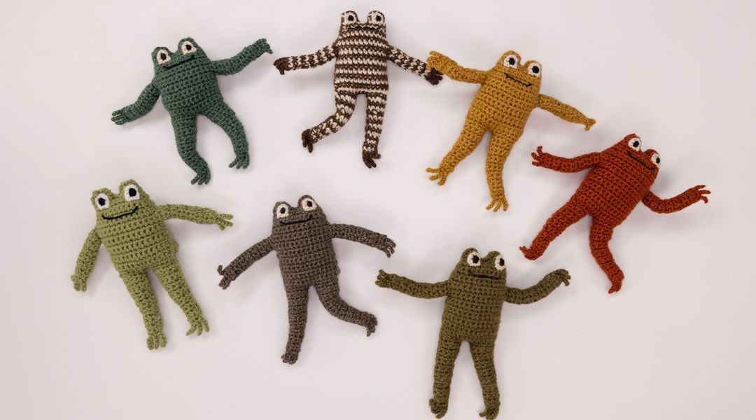 Crochet a Posable Frog