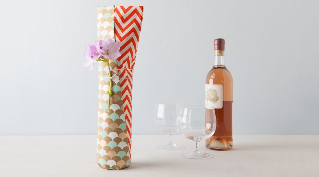 Double Layer Paper Wine Wrap