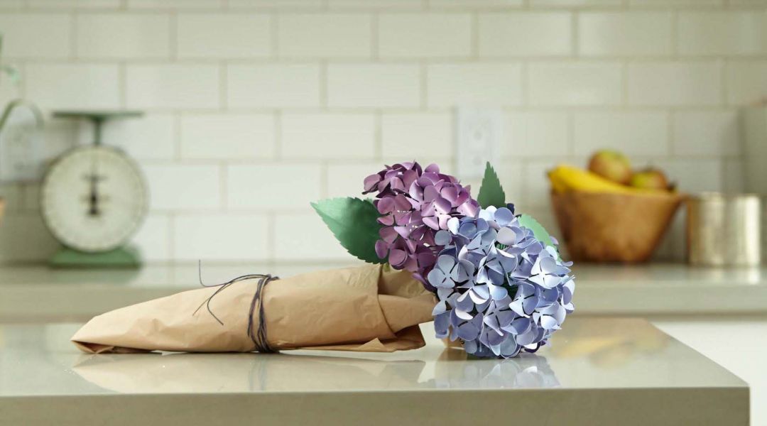 Cricut Paper Flowers: Make a Hydrangea