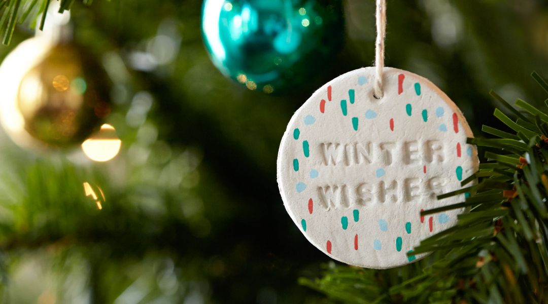 Make Paper Clay Christmas Ornaments