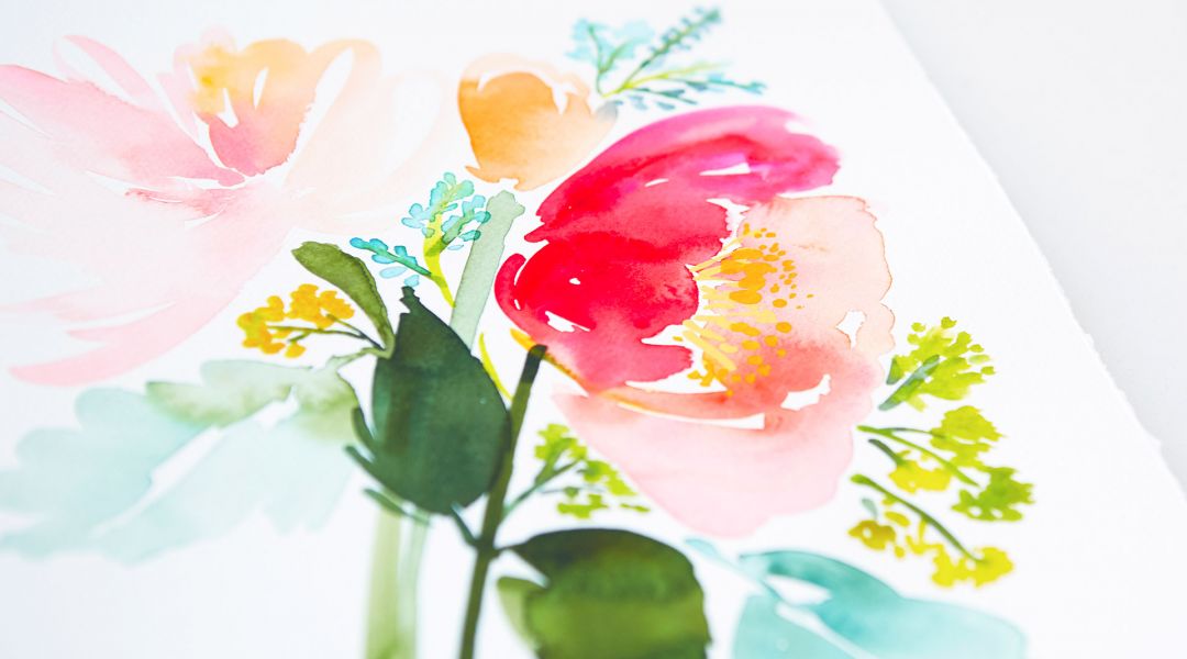 Intermediate Watercolor: Painting Florals