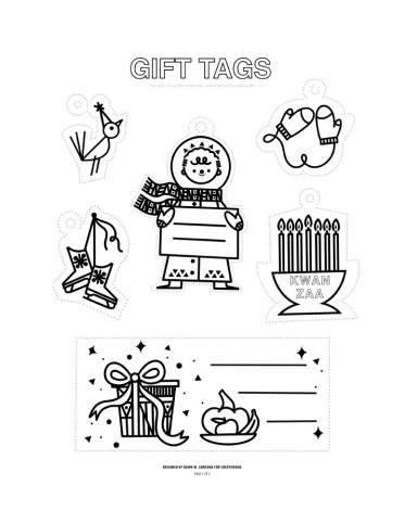 Gift Tags for Kwanzaa