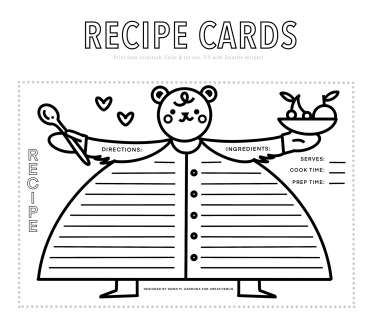 Recipe Cards