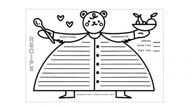 Recipe Card Printable