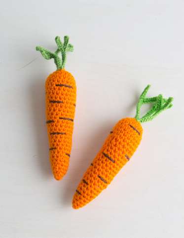 Crocheted Carrot