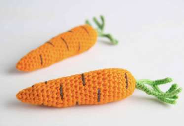 Crocheted Carrot