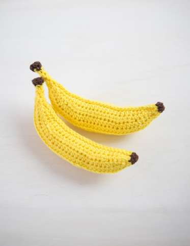 Crocheted Banana