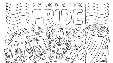 Celebrate Pride Coloring Page