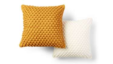 Crochet Bobble-Licious Pillows