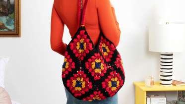 In The Bag Granny Crochet Tote