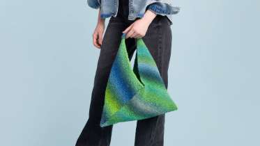 Easy Angles Knit Tote Bag