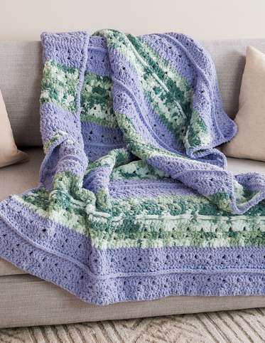 Crochet Textured Life Blanket