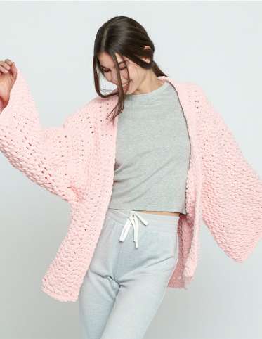 Crochet Cozy Oversized Cardigan