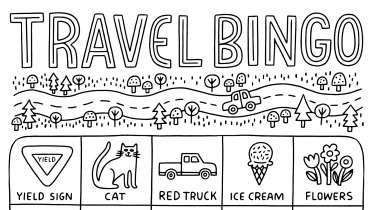 Travel Bingo Printable