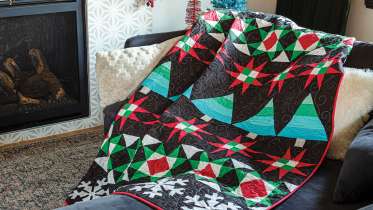 Snowflake Sweater Quilt