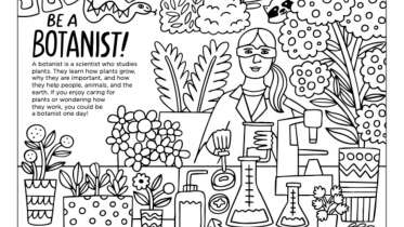 Women in Science Coloring Page