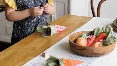 Carrot Drawstring Treat Bags
