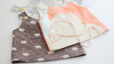 Sew a Baby Pinafore Top and Bloomers