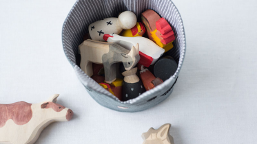 Sew a Cat Storage Basket