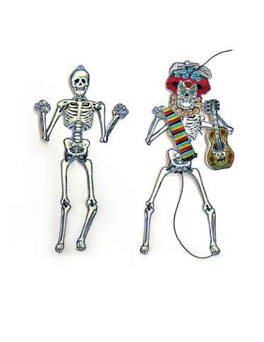 Dancing Skeleton for Dia de los Muertos