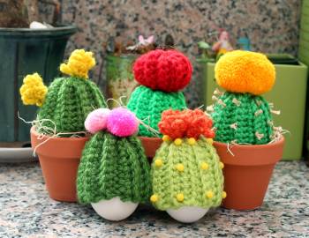 Crocheted Cacti Cozies: 4/13/17