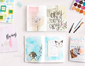 Daily Art Journal Challenge: 30 Prompts with Get Messy
