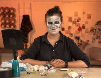 Spooky Ghoul Makeup: 10/18/18