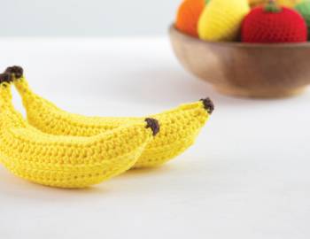 Crocheted Banana